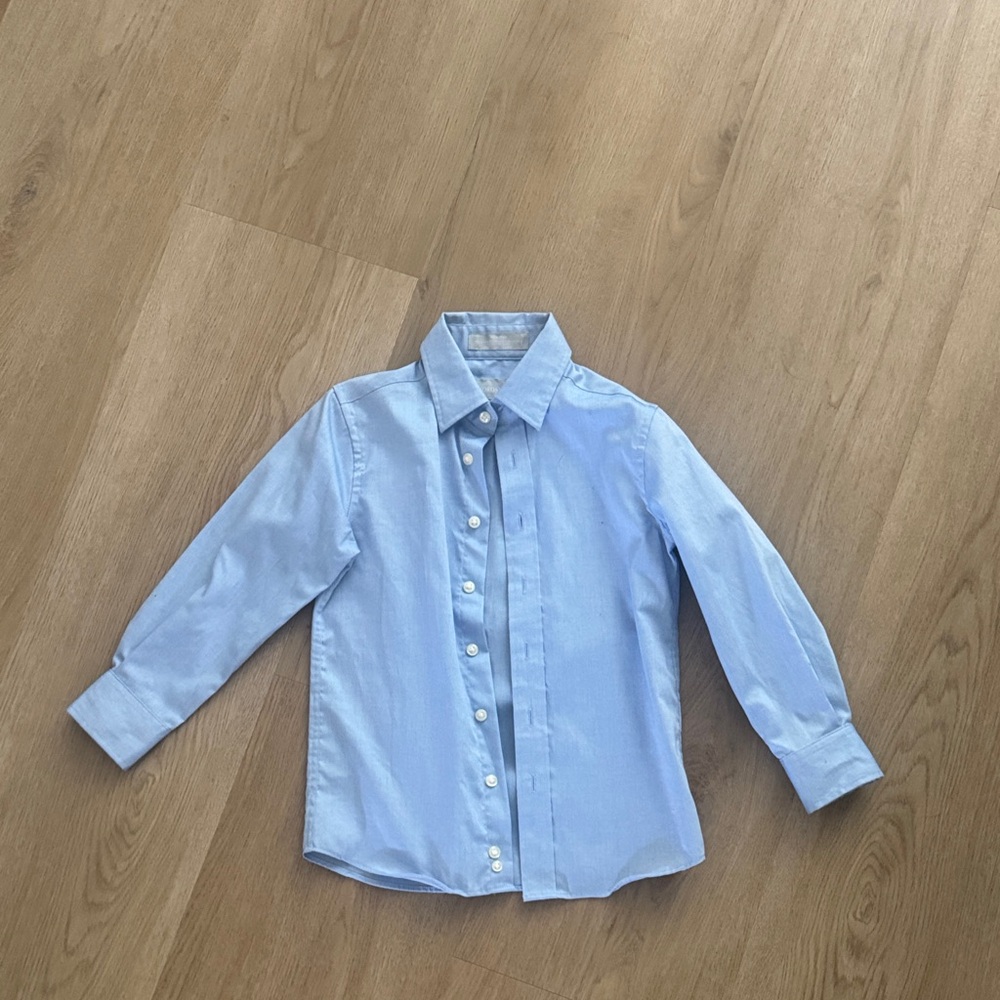 Nordstrom Light Blue Kids Button Down Shirt